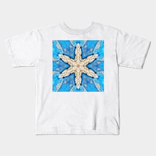 Abstract pattern with a star Kids T-Shirt
